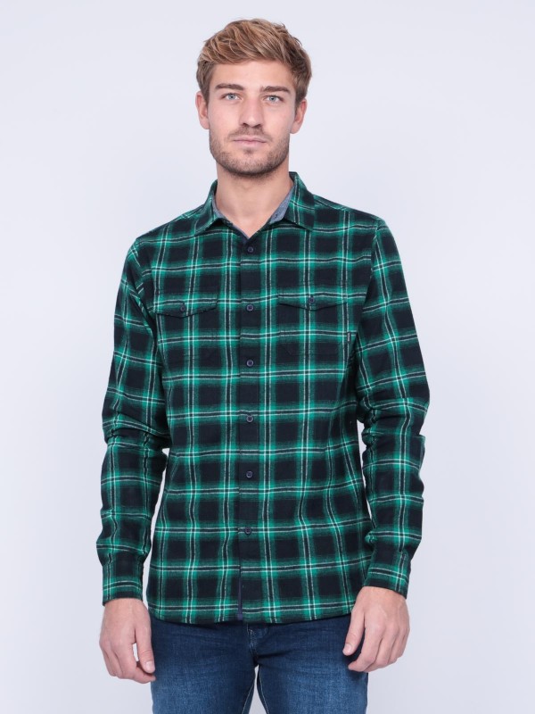 Chemise manches longues...