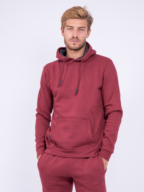 Sweat capuche WIDEM - Bordeaux