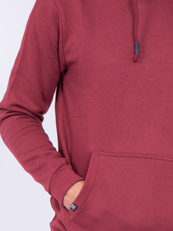 Sweat capuche WIDEM - Bordeaux