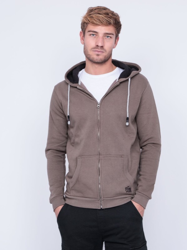 Sweat zippé capuche WAMIN -...