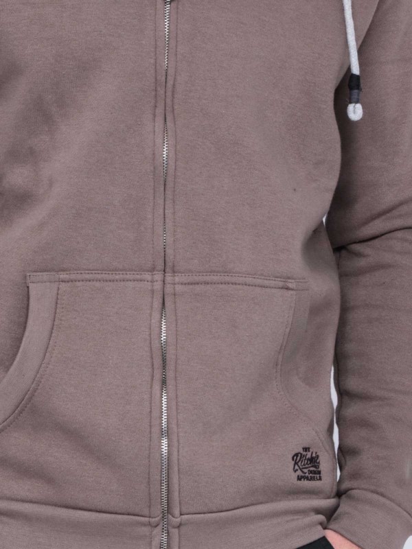 Sweat zippé capuche WAMIN -...