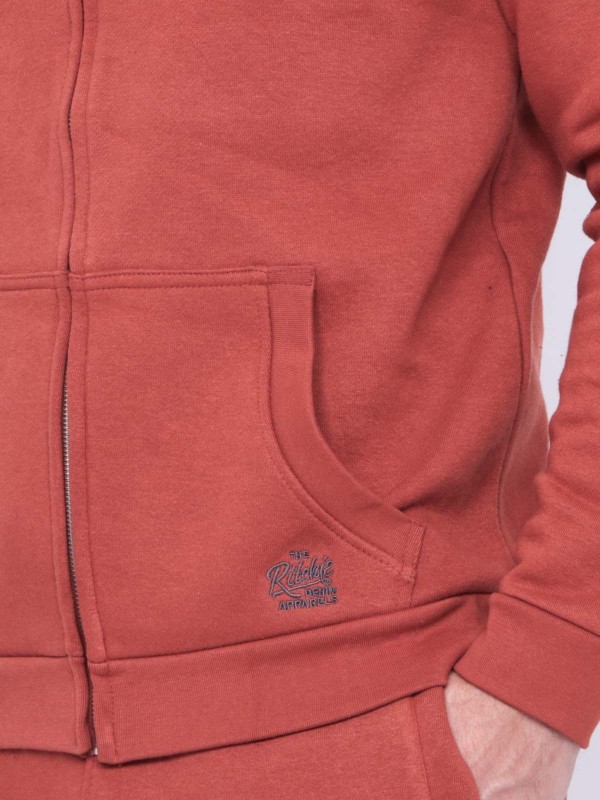 Sweat zippé capuche WAMIN -...