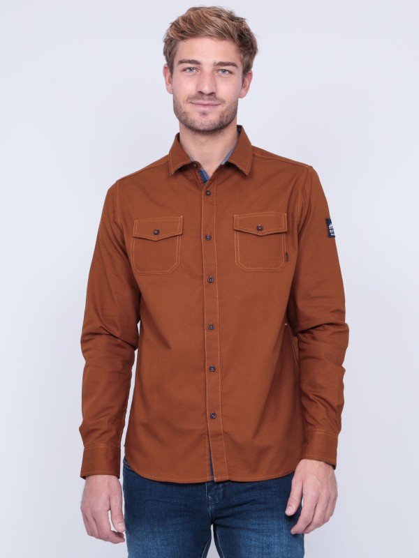 Chemise manches longues pur...