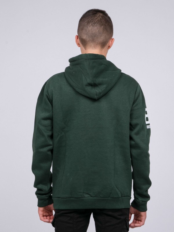 Sweat capuche WARLUZ-J - Vert