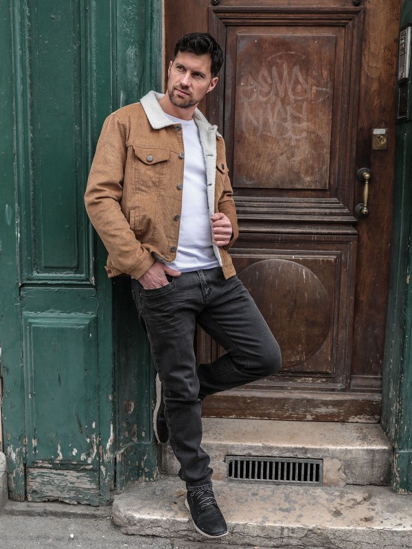 Blouson velours ZUCKY