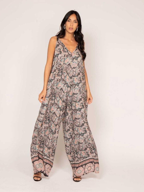 Combi pantalon motifs ELIE