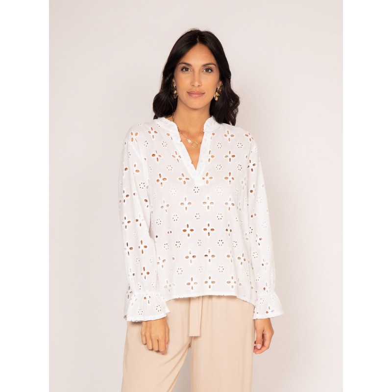 Blouse broderies anglaises FARNELL