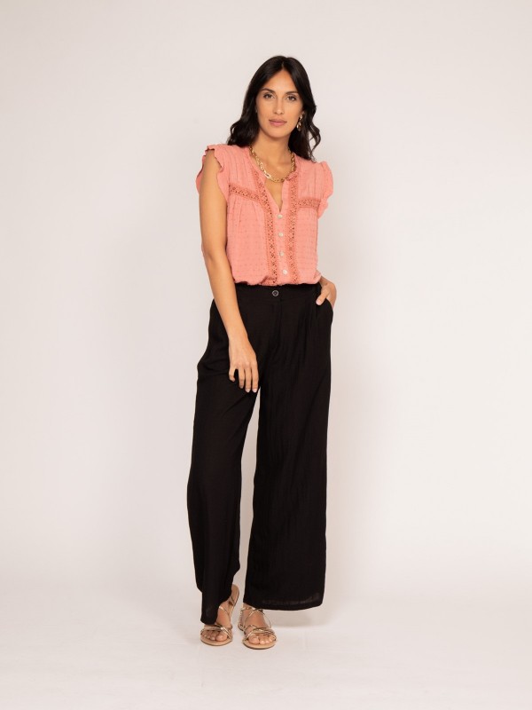 Chemise sans manches...