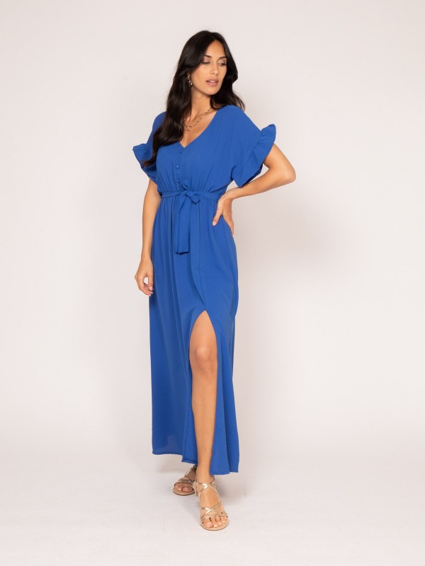 Robe longue IJAZZ - Bleu royal