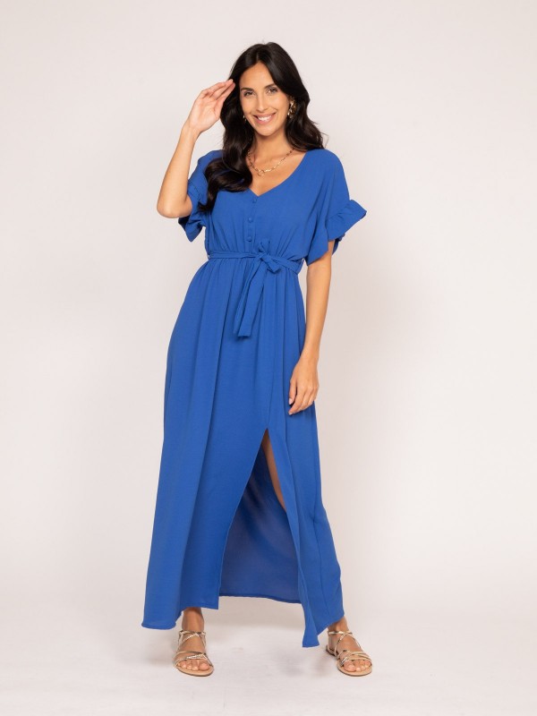 Robe longue IJAZZ - Bleu royal