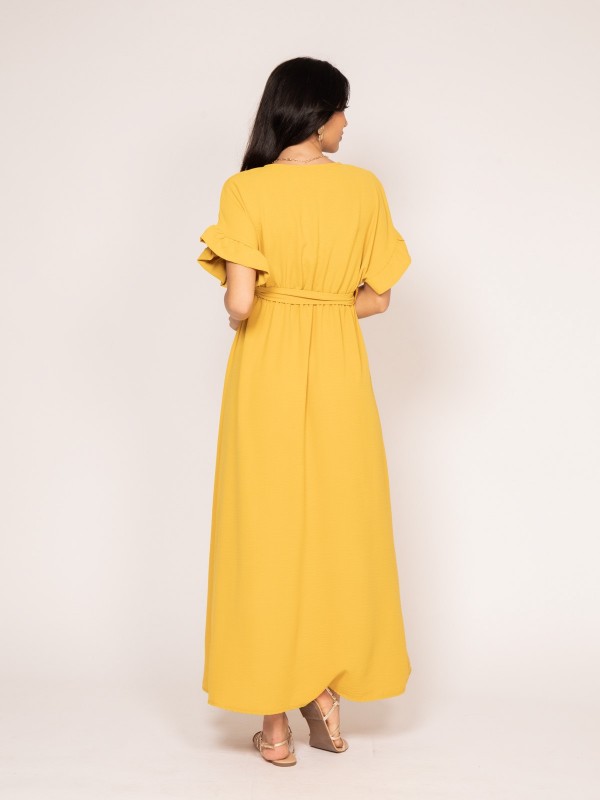 Robe longue IJAZZ - Jaune...