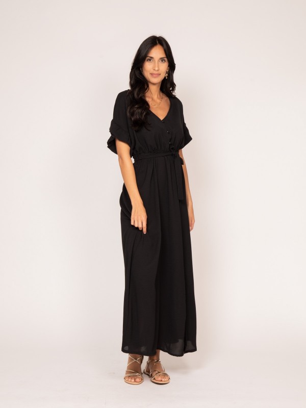 Robe longue IJAZZ - Noir