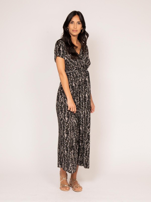 Robe longue motifs INOX