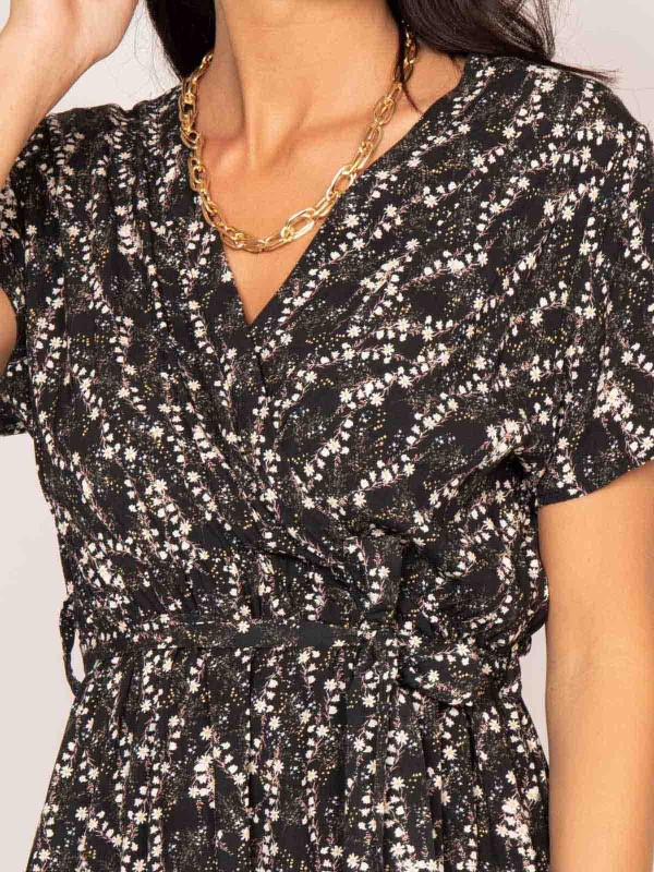 Robe longue motifs INOX