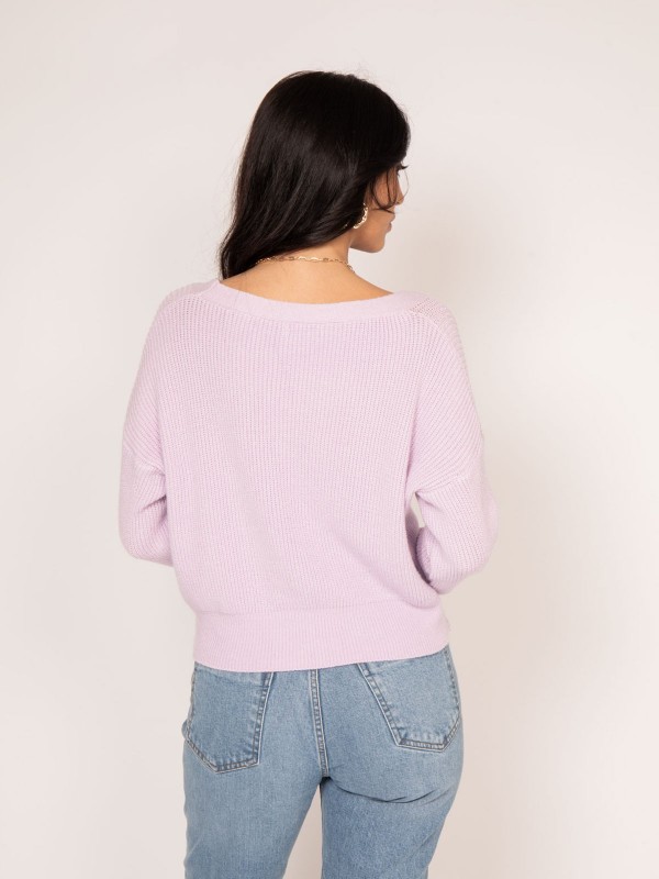 Gilet KYLIE - Violet clair