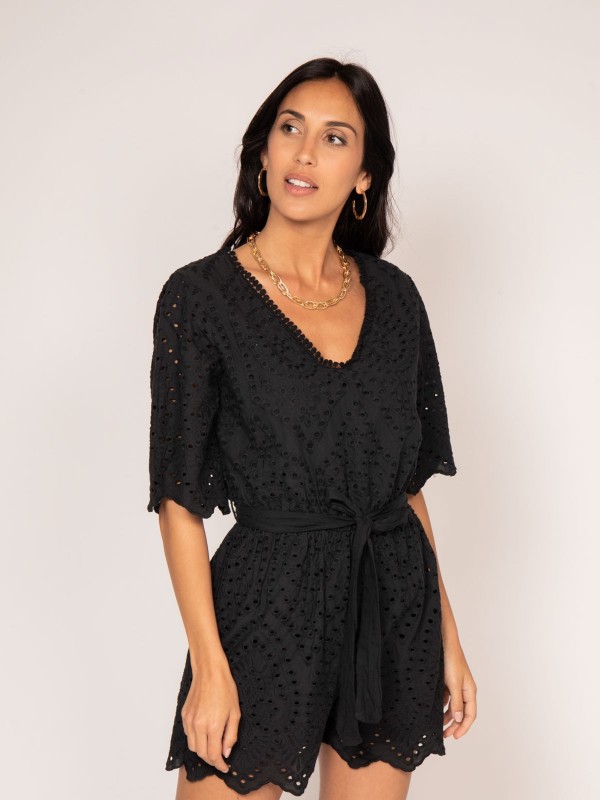 Combi short broderies...