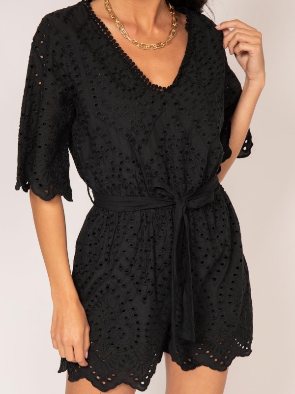 Combi short broderies...