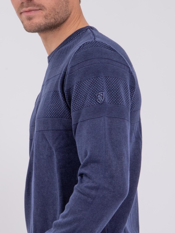 Pull fin col rond AMAZARIN...