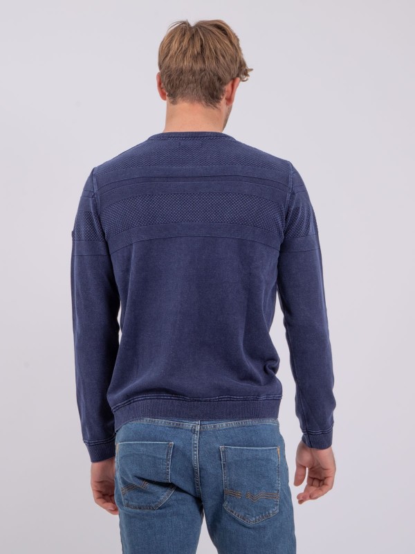 Pull fin col rond AMAZARIN...