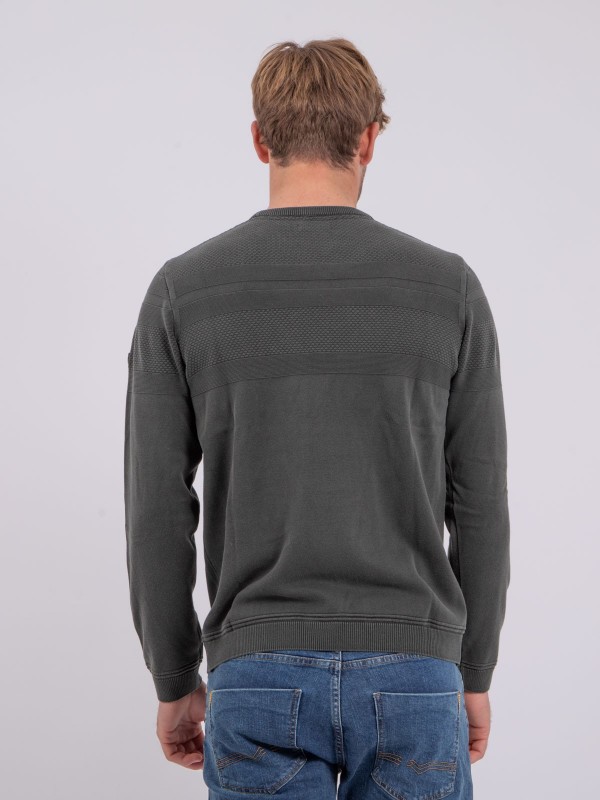 Pull fin col rond AMAZARIN...