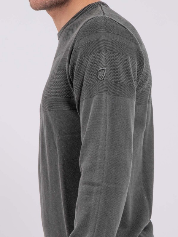 Pull fin col rond AMAZARIN...