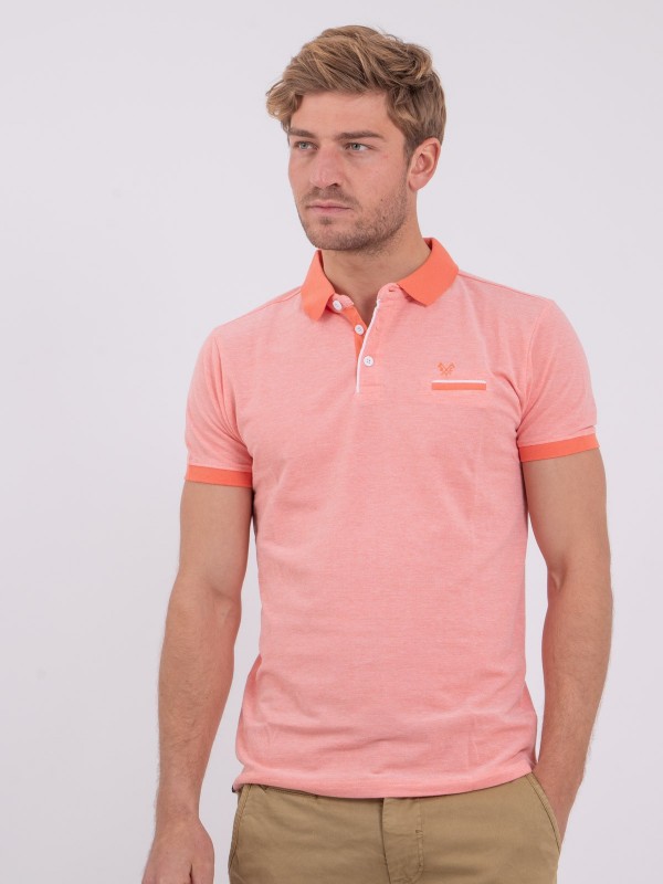 Polo manches courtes pur...