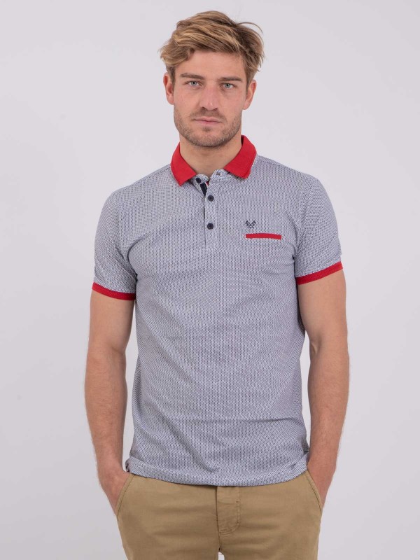 Polo manches courtes pur...