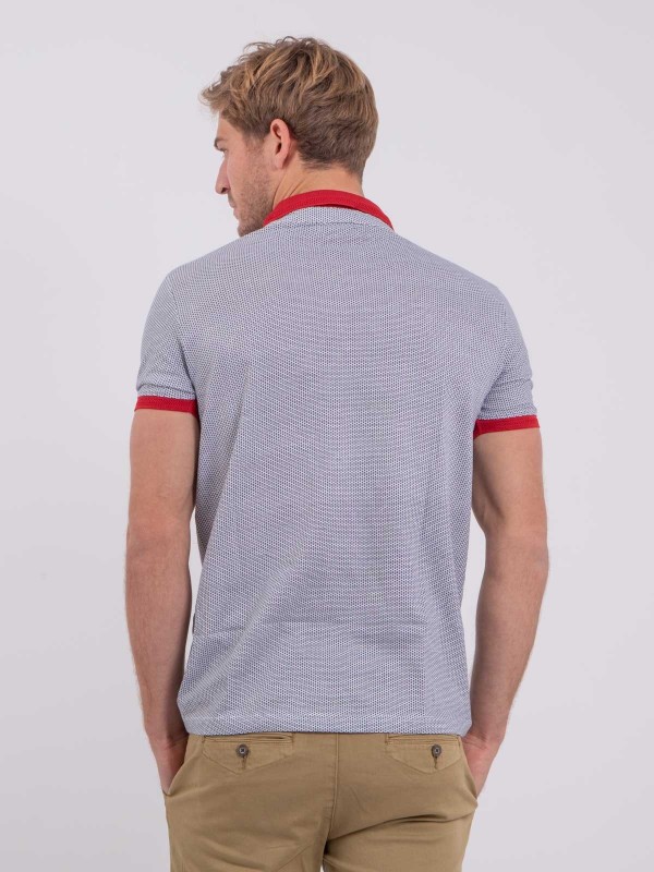 Polo manches courtes pur...