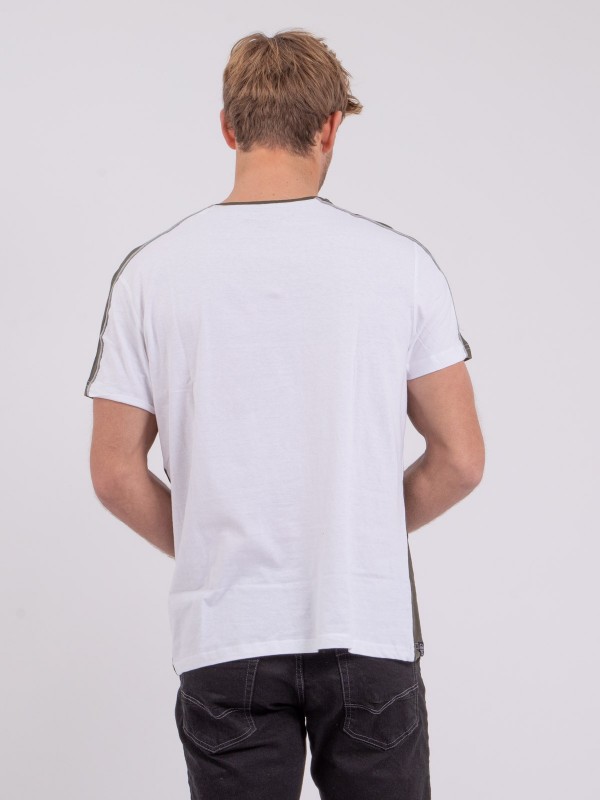 T-shirt col rond pur coton...