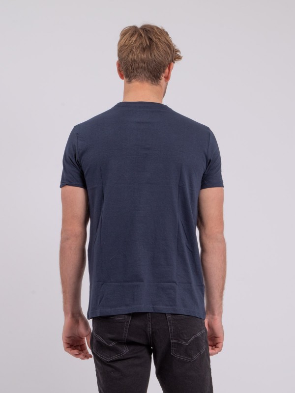 T-shirt col rond pur coton...