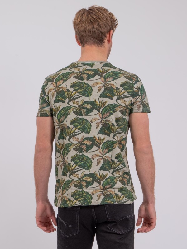 T-shirt manches courtes col...