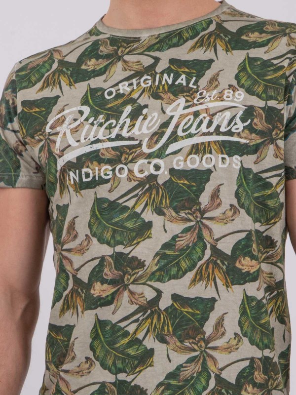 T-shirt manches courtes col...