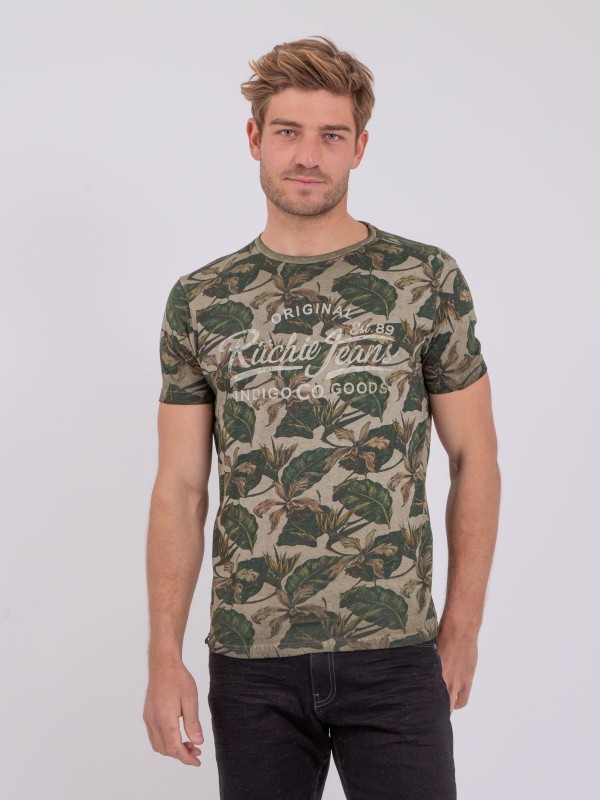 T-shirt manches courtes col...