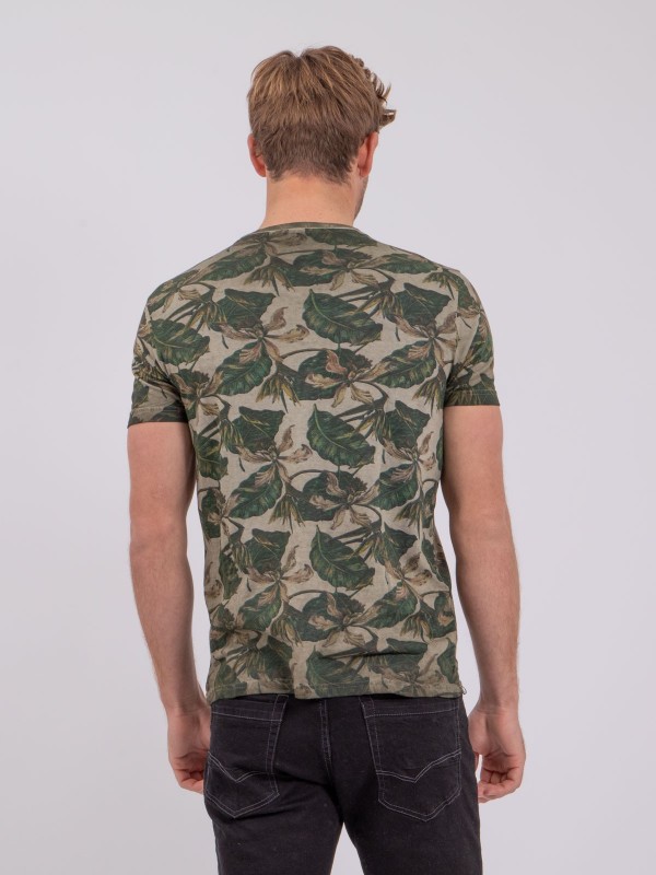 T-shirt manches courtes col...