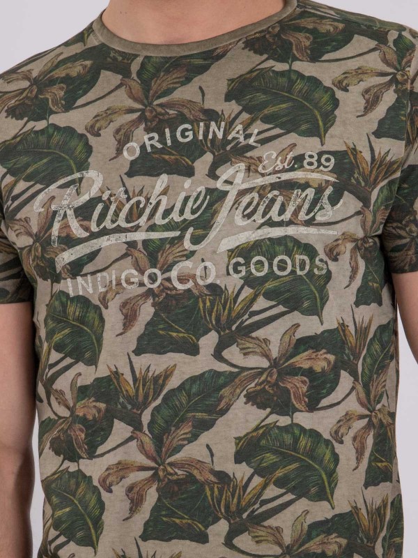 T-shirt manches courtes col...