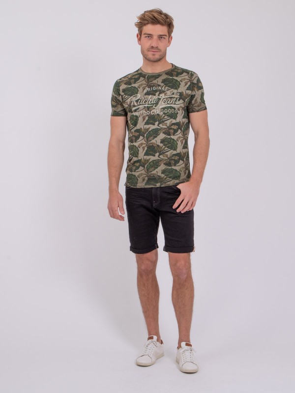 T-shirt manches courtes col...