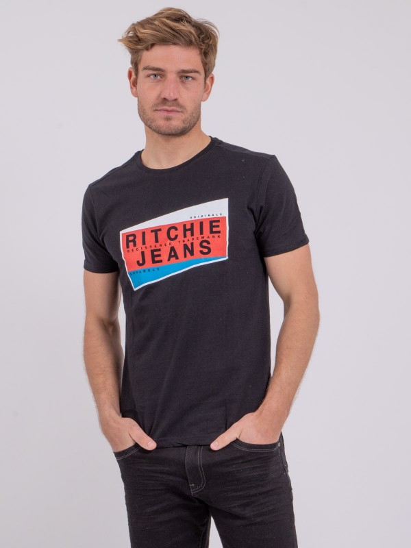 T-shirt manches courtes col...