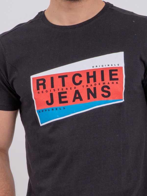T-shirt manches courtes col...