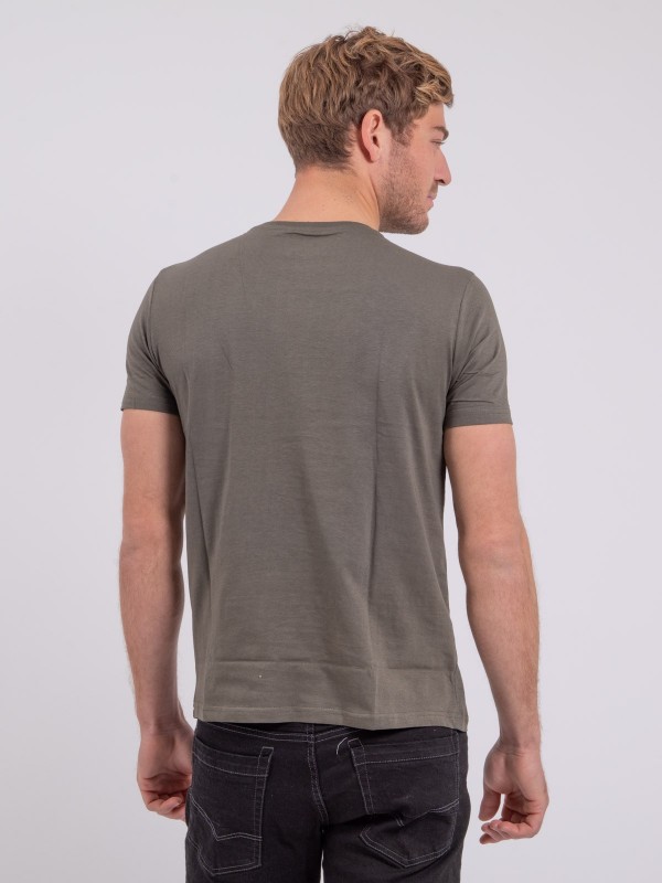 T-shirt manches courtes col...