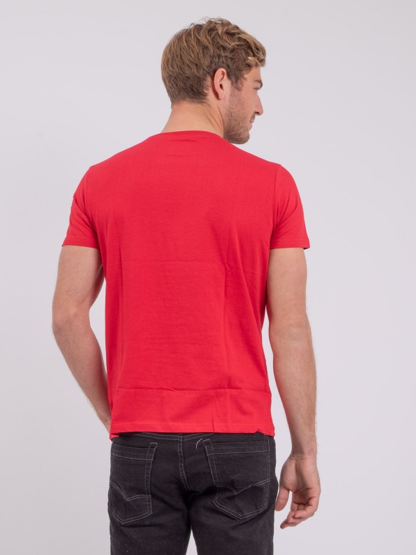 T-shirt manches courtes col...