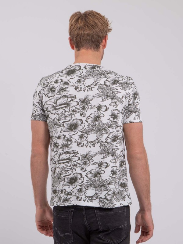 T-shirt manches courtes col...