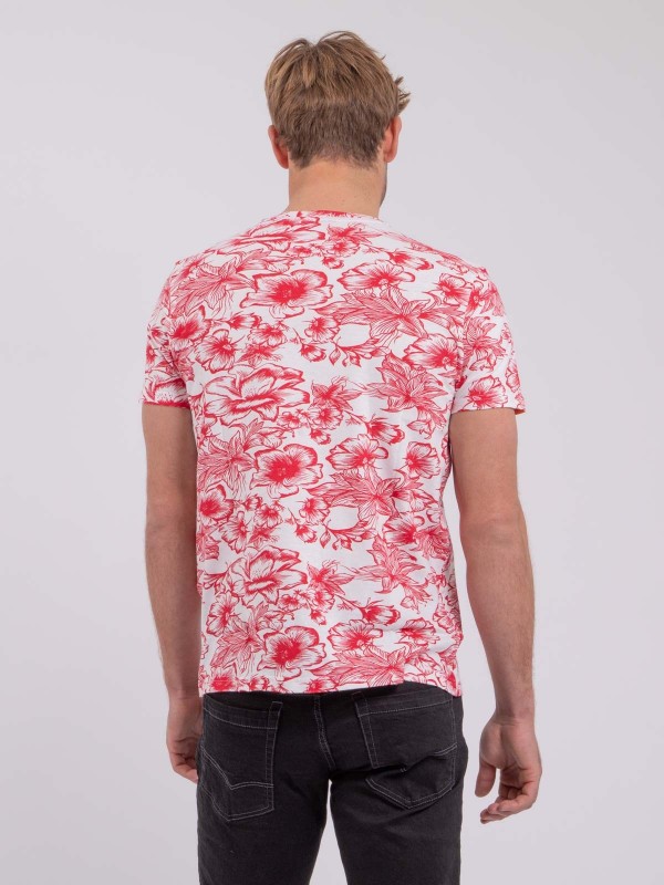 T-shirt manches courtes col...