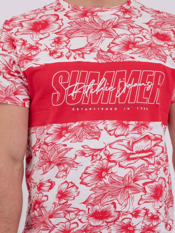 T-shirt manches courtes col...