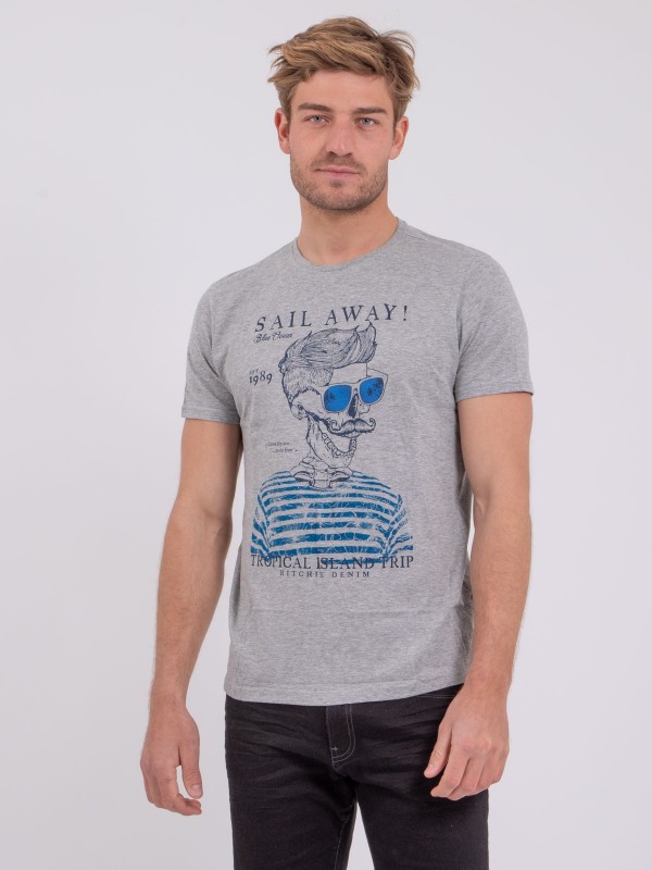 T-shirt manches courtes col...