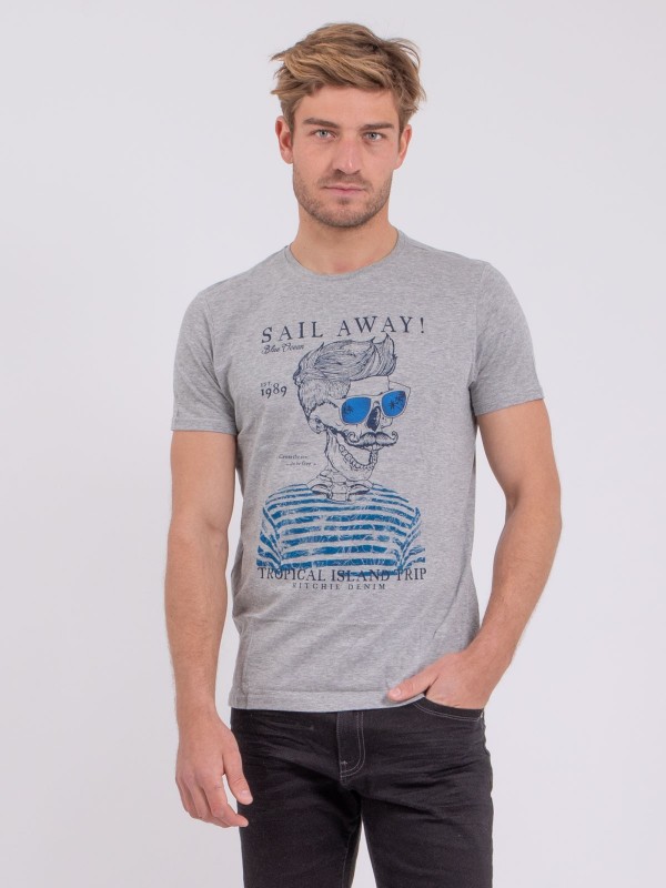 T-shirt manches courtes col...