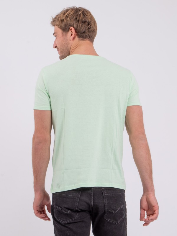 T-shirt manches courtes col...