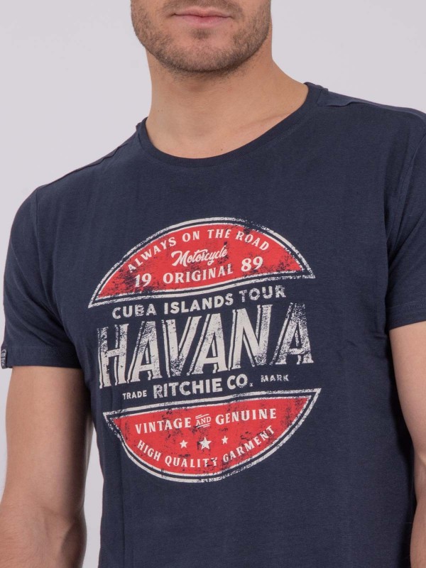 T-shirt manches courtes col...