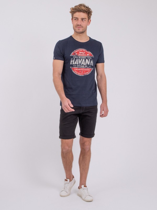 T-shirt manches courtes col...