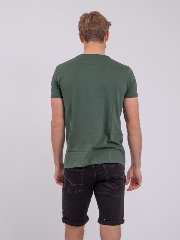 T-shirt manches courtes col...