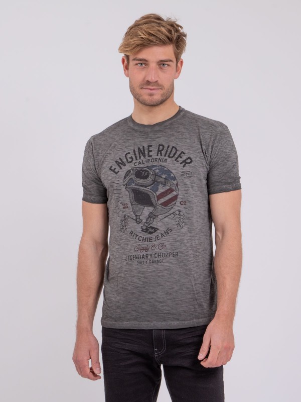 T-shirt manches courtes col...